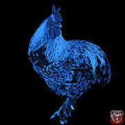Blue Rooster 3166 F Art Print