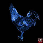 Blue Rooster 3186 F Art Print