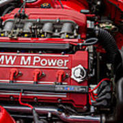 Bmw M Power Engine Art Print