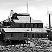 Bodie Gold Mine And Mill Art Print