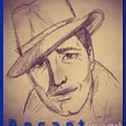 Bogart Art Print