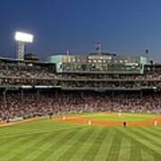 Boston Fenway Park And Red Sox Nation Art Print
