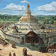 Boudha Stupa Art Print