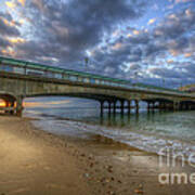 Bournemouth Beach Sunrise 3.0 Art Print