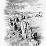 Braaid Stone Circle Art Print