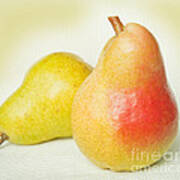 Brazen Pear Art Print