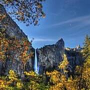 Bridalveil Fall - Yosemite National Park - California Art Print