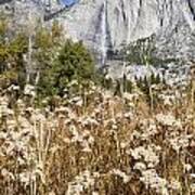 Bridalveil Falls In Autumn Art Print