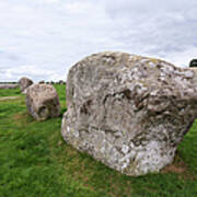 Bronze Age Stone Circle Near Penrith Art Print