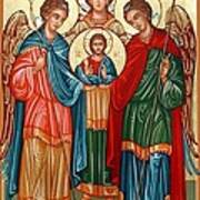 Byzantine Archangels Art Print