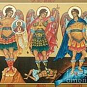 Byzantine Icon Art Print