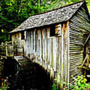 Cable Mill - Cades Cove Art Print