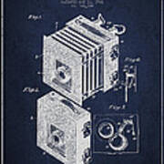 Camera Patent Drawing From 1903 Art Print