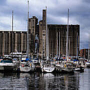 Canada Malting Silos Harbourfront Art Print