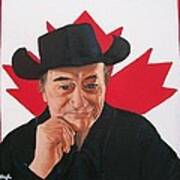 Canadian Icon Stompin' Tom Conners Art Print