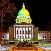 Capitol Madison Packers Colors Art Print