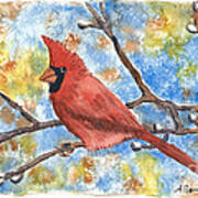 Cardinal Rule Art Print