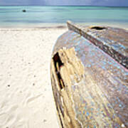 Caribbean Shipwreck Art Print