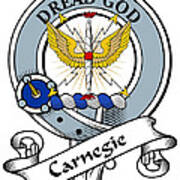 Carnegie Clan Badge Art Print
