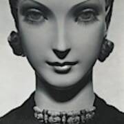 Cartier Jewelry On A Mannequin Art Print