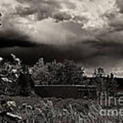 Casita In A Storm Art Print