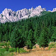 Castle Crags From South Art Print