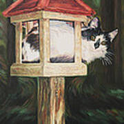 Cat House Art Print