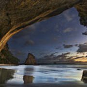 Cathedral Cove Art Print