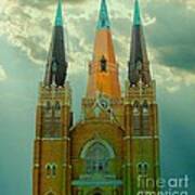 Cathedral Of The Holy Family Art Print