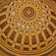 Cathedral Of The Sacred Heart Dome Art Print