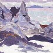 Cathedral Rock  Iona Art Print