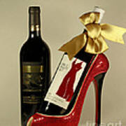 Celebrate In Style With Merlot And Cabernet Art Print