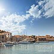 Chania Town On Crete Art Print