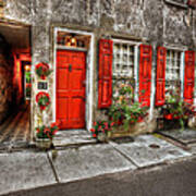 Charleston Historic District - French Quarter Art Print