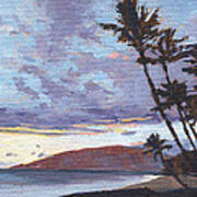 Charley Young Beach Sunset Art Print