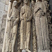 Chartres Cathedral Saints Art Print