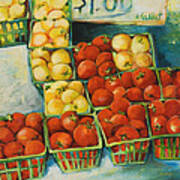 Cherry Tomatoes Art Print