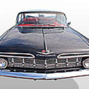 Chevrolet Impala 1959 Front Art Print