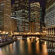 Chicago River Art Print