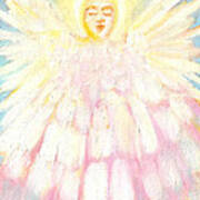 Choiring Angel Art Print