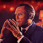 Christopher Walken Painting Art Print