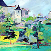 Chateau Parcoul Art Print