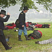 Civil War Reenactment 4 Art Print