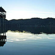 Clear Lake Mirror California Art Print