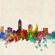 Cleveland Ohio Skyline Art Print