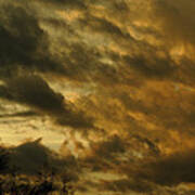 Clouds After Sunset Art Print