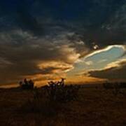 Clouds In New Mexico Art Print