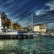 Club House Catalina Art Print