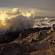 Coastal Storm Wave Art Print