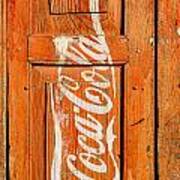 Coca Cola Advertisement Art Print